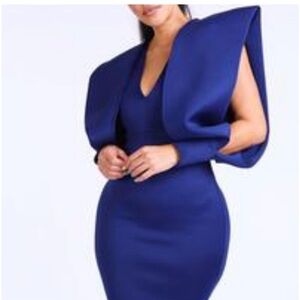 Royal Blue Party Dress
